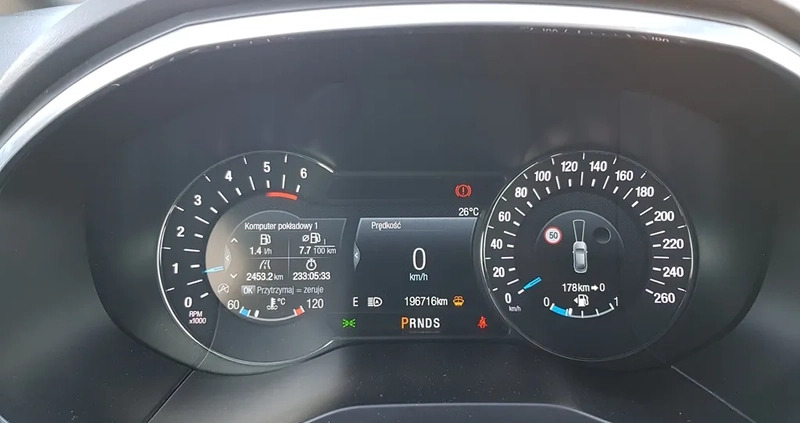 Ford S-Max cena 81399 przebieg: 196716, rok produkcji 2019 z Wieruszów małe 742
